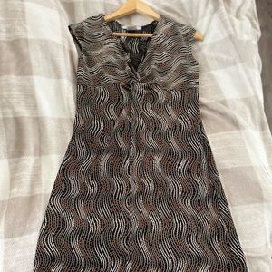 Knee length flowing dress